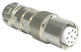 TE CONNECTIVITY 1-2308323-1 SENSOR CONNECTOR, M12, RCPT, 8POS, CABLE