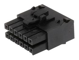 MOLEX 172258-3112 连接器外壳, 母, 12路, 3.5MM