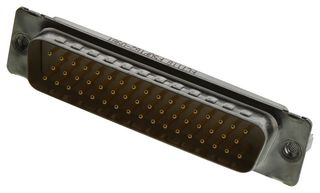 MOLEX / FCT 173109-0428 连接器, FCT D-SUB STR PC PLG 50 PN 按入式