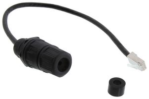 L-COM CG-C6-MF IP68 RJ45 CAT6 RATED FEED-THROUGH CABLE