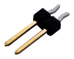 AMPHENOL COMMUNICATIONS SOLUTIONS 78229-102HLF 连接器, 直角, 2路, 1排, 2.54MM