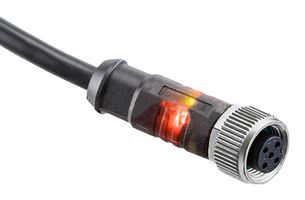AMPHENOL LTW LM12A-05BFFM-SL8B02 CABLE ASSY, 5P M12 RCPT-FREE END, 6.6FT