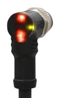 AMPHENOL LTW LM12A-05BMMM-SR8B02 CABLE, 5P M12 R/A PLUG-FREE END, 6.6FT