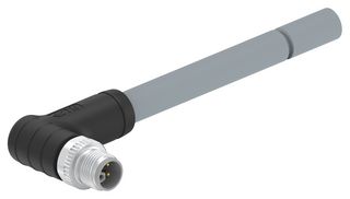 TE CONNECTIVITY T41612B9L25-007 SENSOR CORD, M12 R/A PLUG-FREE END, 10M