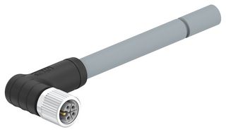 TE CONNECTIVITY T41514B9L25-007 SENSOR CORD, M12 R/A RCPT-FREE END, 10M