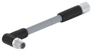 TE CONNECTIVITY T4152AC9L25-005 SENSOR CORD, M12 R/A PLUG-M12 RCPT, 5M