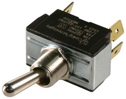CARLING TECHNOLOGIES 2GE51-73 SWITCH, TOGGLE, SP3T, 15A, 250V