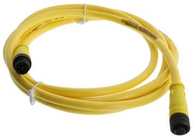 MOLEX 120066-1035 SENSOR CORD, 5POS, M12 PLUG-RCPT, 6.6