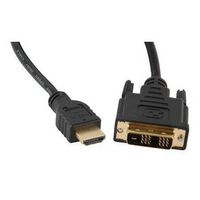 MULTICOMP PRO 24-11052 连接器, 10英尺 高速 HDMI至DVI HDMI至DV