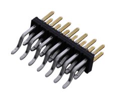 AMPHENOL COMMUNICATIONS SOLUTIONS 10112690-G03-07ULF 连接器, 直角 针座, 14路, 2排, 2MM