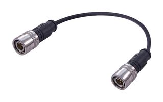 HARTING 21402020552050 CABLE ASSY, 5P M12 PLUG-PLUG, 16.4 , BLK