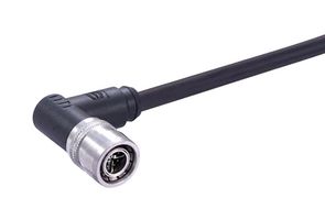 HARTING 21406200888010 CBL ASSY, 8P R/A M12 PLUG-FREE END, 3.3