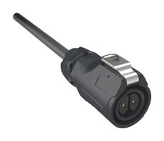 AMPHENOL COMMUNICATIONS SOLUTIONS MRDBN02CAPC00 CABLE ASSY, 2P CIR PLUG-FREE END, 3M