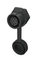 AMPHENOL COMMUNICATIONS SOLUTIONS MRDAH08L13000 圆形 连接器, 母, 8路, 焊接U