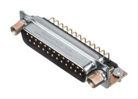 POSITRONIC MCD25S39S600K/AA-15. D SUB CONN, RCPT, 25POS, DB, THT