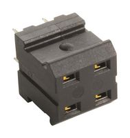 HARTING 02529041201. 连接器, 母, 4路, 2排, 5.08MM