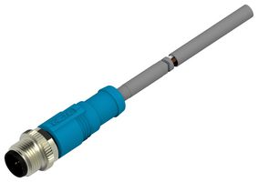 TE CONNECTIVITY T4151120005-005 传感器线缆, 5P, M12 公-自由线端, 5M