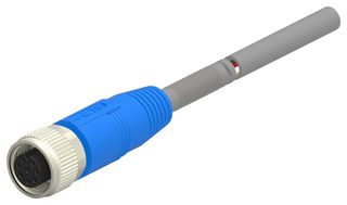 TE CONNECTIVITY T4151320008-003 传感器线缆, 8P, M12 母-自由线端, 1.5M