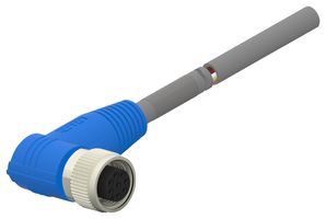 TE CONNECTIVITY T4151420008-003 传感器线缆, 8P, M12 母-自由线端, 1.5M