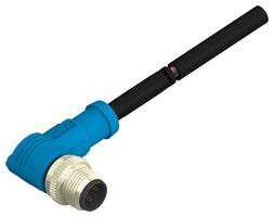 TE CONNECTIVITY T4161210004-005 传感器线缆, 4P, M12 公-自由线端, 5M