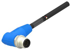 TE CONNECTIVITY T4161210008-003 传感器线缆, 8P, M12 公-自由线端, 1.5M