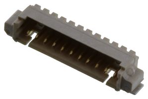 AMPHENOL COMMUNICATIONS SOLUTIONS 10114830-11111LF CONN, R/A HEADER, 11POS, 1ROW, 1.25MM