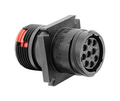 SOURIAU-SUNBANK / EATON CL1R2100 圆形连接器, 母, 9路, 法兰安装