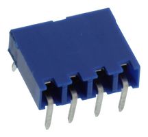 AMPHENOL COMMUNICATIONS SOLUTIONS 89882-304LF BTB CONNECTOR, RCPT, 4POS, 1ROW, 2.54MM