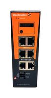 WEIDMULLER 7940124933 网关, RJ45X2, RS232/485X4, DIN 轨