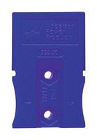 ANDERSON POWER PRODUCTS SBS50BLU-BK PLUG/RCPT HOUSING, 2POS, PC, BLUE