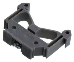WAGO 209-101 CARRIER RAIL END STOP, GREY PLASTIC