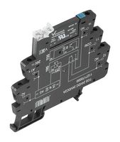 WEIDMULLER 1127170000. 固态继电器, SPST, 2A, 3V-33VDC, DIN 轨