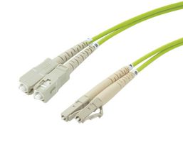 L-COM FODZSC-LCOM5-15 光纤线缆, SC 双工-LC 双工, MM, 15M
