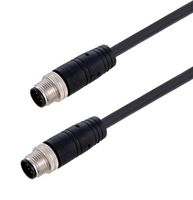 L-COM TRG881-P4B-10M 传感器线缆, 8P M12 公-公, 32.8英尺
