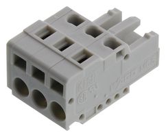 WAGO 721-105/026-000. 端子块, 插入式, 5路, 12AWG