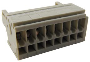 WAGO 734-108. 接线端子块, 插入式, 8路, 28-14AWG
