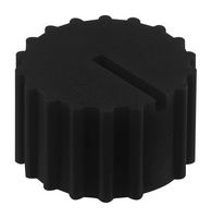 NKK SWITCHES AT3008A ROTARY KNOB, BLACK