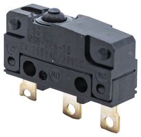 E-SWITCH WS20850100F183S1A 微动开关, SPDT, 2A, 250V/30V, 183GF