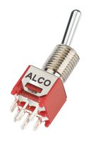 ALCOSWITCH - TE CONNECTIVITY TMD1T4B5M1QE 拨动开关, DPDT, 面板