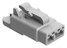 AMPHENOL SINE/TUCHEL ATM04-3P-CAP 防尘盖, 3路, 灰色, 热塑性塑料