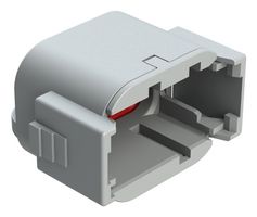 AMPHENOL SINE/TUCHEL ATM06-08SA-CAP 保护盖, 8路, 灰色, 热塑性塑料