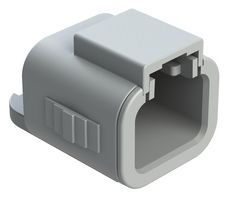 AMPHENOL SINE/TUCHEL ATP06-2S-CAP 防尘盖, 2路, 灰色, 热塑性塑料