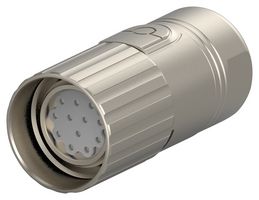 INTERCONTEC - TE CONNECTIVITY ASTA020NN00390235000 圆形连接器, 公, 12路, 电缆