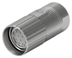 INTERCONTEC - TE CONNECTIVITY ASTA021NN00100235000 圆形连接器, 公, 12路, 电缆