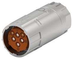 INTERCONTEC - TE CONNECTIVITY CSTA263NN00440020000 圆形连接器, 公, 6路, 电缆