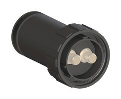BULGIN LIMITED PXP9050/02/P/1. CIRCULAR CONNECTOR, RCPT, 2POS, CABLE
