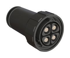 BULGIN LIMITED PXP9050/04/P/1. CIRCULAR CONNECTOR, RCPT, 4POS, CABLE