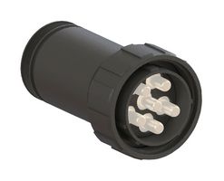 BULGIN LIMITED PXP9050/06/P/1. 圆形连接器, 母, 6路, 电缆