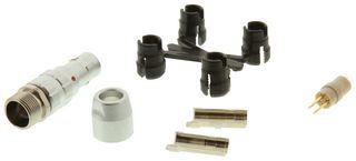 SOURIAU-SUNBANK / EATON JBXFD0G04MSSDSR CIRCULAR CONNECTOR, PLUG, SIZE 0, 4 POSI