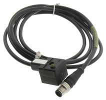 MOLEX 1210360799 线缆, DIN 5P 连接器, 公-M12 直角 5P 连接器, 公, 2M